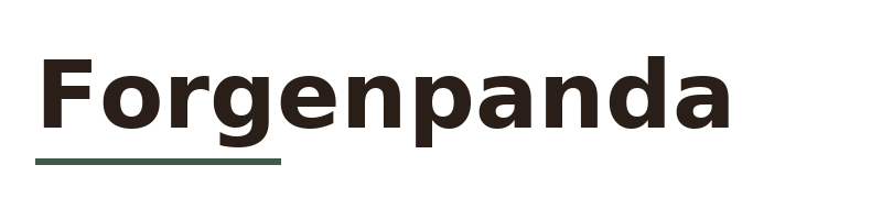 Forgenpanda logo